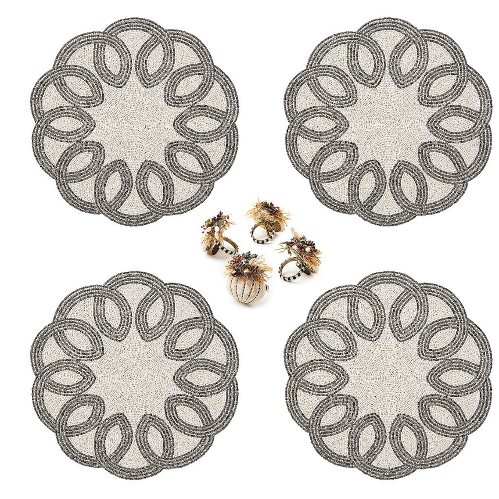 MacKenzie-Childs Placemats – Set of 12 | Courtly Check Pattern